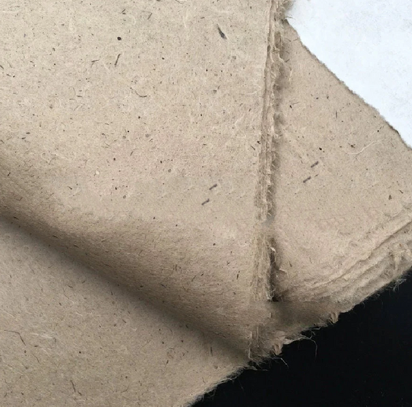 Kertas Mulberry Tulen - Kertas Kaligrafi Warna Semula Jadi - Kertas Buatan Tangan - Cat Air - Kertas Halus Nipis - Organik - Kraf Mesra Alam