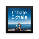 Inhale Exhale Wall Art Home Decor Decoration - Limited Edition
