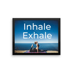 Inhale Exhale Wall Art Home Decor Decoration - Limited Edition