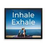 Inhale Exhale Wall Art Home Decor Decoration - Limited Edition