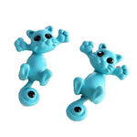 Jewelry - Lightningstore 12 Style New Fashion Bijoux 3d Black Eye Cute Small Cat Stud Earrings For Women Fine Jewelry Pendientes Brincos