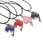 Jewelry - Lightningstore Fairy Tail Pendant Necklace Merchandise - Comes In 4 Colors- Black Red Purple Pink (Red)