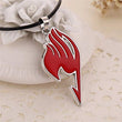 Jewelry - Lightningstore Fairy Tail Pendant Necklace Merchandise - Comes In 4 Colors- Black Red Purple Pink (Red)