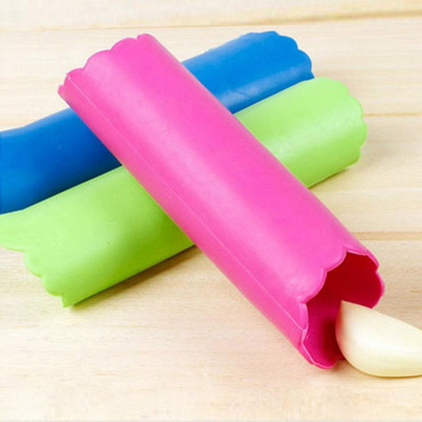 Kitchen - Kitchenware - New Creative Silicone Garlic Peeler Practical Utility Kitchen Gadget Garlic Stripper Tube Peeling Garlic Peeling