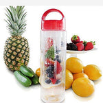 Kitchen - LightningStore Black Green Red Blue 700 ML Tumbler Water Bottle - Excellent For Sports And Outdoors - 24Oz Fruit Infuser - Large Capacity - Leak-proof - BPA Free - Made From Tritan