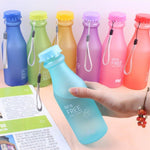 Kitchen - LightningStore Blue Green Orange Purple Red Yellow 550 ML Tumbler Water Bottle - Excellent For Sports And Outdoors - Lemon Juice Bottle - Large Capacity - Leak-proof - BPA Free