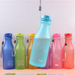 Kitchen - LightningStore Blue Green Orange Purple Red Yellow 550 ML Tumbler Water Bottle - Excellent For Sports And Outdoors - Lemon Juice Bottle - Large Capacity - Leak-proof - BPA Free