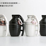 Kitchen - Lightningstore Funny Creative Novelty Grenade Designed Ceramic Water Coffee Mug Cup With A Lid Grenade Cup