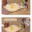 Kitchen - LightningStore Modern High Tech Glass Tea Pot Cup Glass Kettle - Made Of Food Grade PC - A Must Have For Tea Lovers