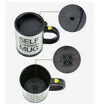 Kitchen - Lightningstore Selling Self Stirring 400 Ml Automatic Electric Coffee Cup Smart Stainless Steel Mugs Perfect Souveni Mixing Coffee Tea Cup