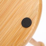 Kitchen - LightningStore Stylish Bamboo Paper Towel Holder - Vertical Pole - Excellent For Using At Home Or Office