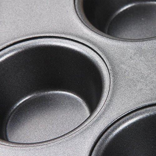 Kitchen - LightningStore Stylish Non-Stick Cupcake Muffin Pancake Bakeware Pan Mold- 12 (Dozen) Cup Capacity - A Must Have For Those Who Love Cooking And Baking