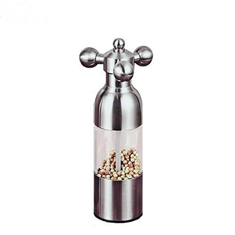 Kitchen - Stainless Steel Salt And Pepper Grinder Shaker Mill - 7 Inches - Must Have Item For All Households Kitchens And Restaurant