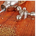 Kitchen - Stainless Steel Salt And Pepper Grinder Shaker Mill - 7 Inches - Must Have Item For All Households Kitchens And Restaurant