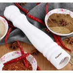 Kitchen - White Black Wooden Salt And Pepper Grinder Shaker Mill - 10 Inches - Must Have Item For All Households Kitchens And Restaurant