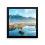 Lake Framed Photo Poster Wall Art Decoration Decor For Bedroom Living Room
