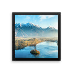 Lake Framed Photo Poster Wall Art Decoration Decor For Bedroom Living Room