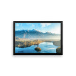 Lake Framed Photo Poster Wall Art Decoration Decor For Bedroom Living Room