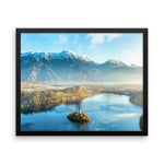 Lake Framed Photo Poster Wall Art Decoration Decor For Bedroom Living Room