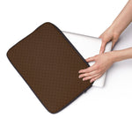 Laptop Sleeve - Brown Rhombus Texture Laptop Sleeve