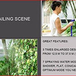Lawn & Patio - Extensible Magic Flexible Garden Water Hose 100ft For Drip Irrigation Car Watering With Spray Gun Blue As Seen On Tv 2015 Jardin