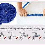 Lawn & Patio - Extensible Magic Flexible Garden Water Hose 100ft For Drip Irrigation Car Watering With Spray Gun Blue As Seen On Tv 2015 Jardin