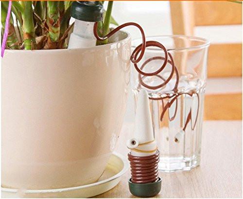 Lawn & Patio - LightningStore 2 Pieces Automatic Plant Watering Irrigation System - Perfect For Watering Your Plants While On Vacation