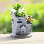 Lawn & Patio - LightningStore Basket Succulent Plants Pot Microlandschaft Personalized Office House Balcony Landscape Pot Creative Decorative Flower Pots