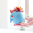 Lawn & Patio - LightningStore Cute Blue Elephant Whale Green Dinosaur Unicorn Alligator Crocodile White Duck Succulent Plants Pot Personalized Office House Balcony Landscape Creative Decorative Flower