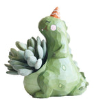 Lawn & Patio - LightningStore Cute Green Dinosaur Unicorn Alligator Crocodile Blue Elephant Whale White Duck Succulent Plants Personalized Office House Balcony Landscape Creative Decorative Flower Pots