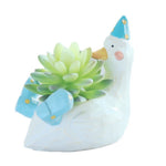 Lawn & Patio - LightningStore Cute White Duck Green Dinosaur Unicorn Alligator Crocodile Blue Elephant Whale Succulent Plants Personalized Office House Balcony Landscape Creative Decorative Flower Pots