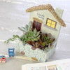 Lawn & Patio - LightningStore Dessert Window Succulent Plants Pot Microlandschaft Personalized Office House Balcony Landscape Pot Creative Decorative Flower Pots