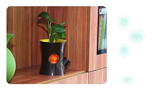 Lawn & Patio - LightningStore Log Squirrel Easy Watering Succulent Plants Pot Microlandschaft Personalized Office House Balcony Landscape Pot Creative Decorative Flower Pots