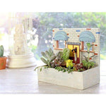 Lawn & Patio - LightningStore Window Succulent Plants Pot Microlandschaft Personalized Office House Balcony Landscape Pot Creative Decorative Flower Pots