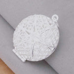 LightningStore Round Locket Necklace