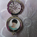 LightningStore Round Locket Necklace