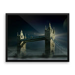 London Bridge Framed Photo Poster Wall Art Decoration Decor For Bedroom Living Room