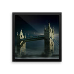 London Bridge Framed Photo Poster Wall Art Decoration Decor For Bedroom Living Room