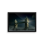 London Bridge Framed Photo Poster Wall Art Decoration Decor For Bedroom Living Room