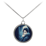 Customizable Photo Necklace - Create Your Own Personalized Cartoon Necklace