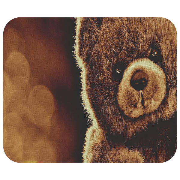 Teddy Bear Mouse Pad - Adorable Cute Mouse Mat - Personalized Home Office Decor - Desk Accessories - Mousepads Computer Accessory