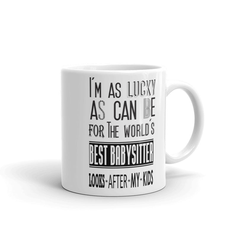 Babysitter Gift Mug - The World's Best Babysitter Mug