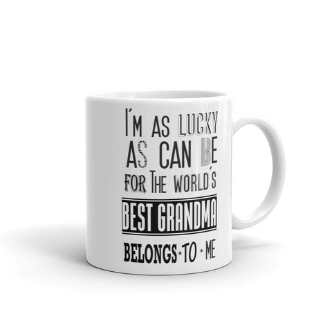 Gifts for Grandma - The World's Best Grandma Mug