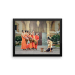 Monk Classic Framed Photo Poster Wall Art Decoration Decor For Bedroom Living Room