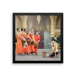 Monk Classic Framed Photo Poster Wall Art Decoration Decor For Bedroom Living Room