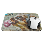 Sloth Music Graphiti Bubble Gum Mouse Pad - Cool Punk Sloth Mouse Mat