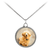 Customizable Poodle Photo Necklace - Create Your Own Personalized Necklace