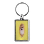 Custom Personalized Pomeranian Photo Keychain - Turn Your Photos into a Keychain