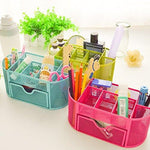 Office Product - Blue Black Green Red Desk Pen Pencil Makeup Brush Organizer - Excellent For Keeping Your Table Organized - Decorate Your Room With This Stylish Accessory