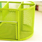 Office Product - Blue Black Green Red Desk Pen Pencil Makeup Brush Organizer - Excellent For Keeping Your Table Organized - Decorate Your Room With This Stylish Accessory
